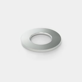 Quooker Flex/Front rosett, rustfritt stål