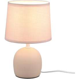 Trio Lighting Malou bordlampe, beige