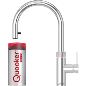 Quooker Flex køkkenarmatur, Combi beholder, krom