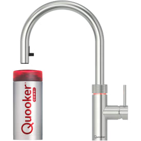 Quooker Flex kjøkkenarmatur, Combi tank, stål