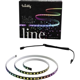Twinkly Line LED bånd forlængersæt med farvet lys på 1,5 meter