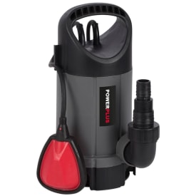 PowerPlus 750W nedsenkbar pumpe, for skittent vann, 13000 liter