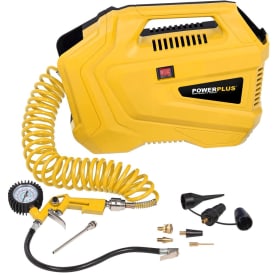 PowerPlus oljefri kompressor, 1,5 hk, 10 delar