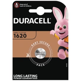 Duracell knapcellebatteri CR1620 - pakke á 1 stk.