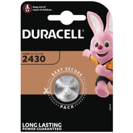 Duracell CR2430 lithium knapcellebatteri - 1 stk.