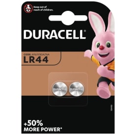 Duracell LR44 batterier, 2 st.