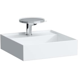 Kartell Laufen servant, 46x46 cm, hvit