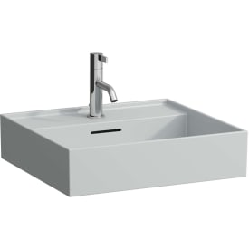 Kartell Laufen servant, 50x46 cm, matt grå