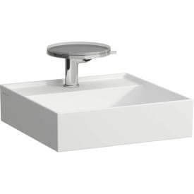 Kartell Laufen servant, 46x46 cm, matt hvit