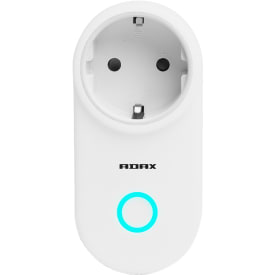 Adax Smart Plug strømuttak, Wi-Fi og Bluetooth, hvit