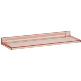 Kartell Laufen Shelfish hylde, 45x11,5 cm, rosa