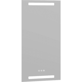 Dansani Level spegel med ljus, dimbar, 40x80 cm