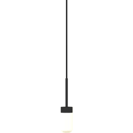 Dansani Lyra pendel lampa, Ø4 cm, svart