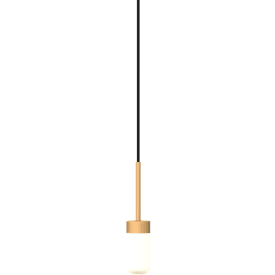 Dansani Lyra pendel lampa, Ø4 cm, mässing