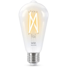 6 st Wiz E27 edisonlampa, 2700K-6500K, 7W