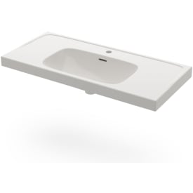 Svedbergs Deep servant, 100x46 cm, hvit