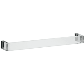 Kartell Laufen Rail håndklestang, 45 cm, transparent