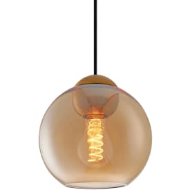 Halo Design Bubbles pendellampa, bärnstensfärgad, Ø18 cm