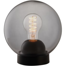 Halo Design Bubbles bordslampa, rökfärgad