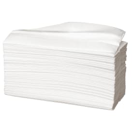 Abena Care-Ness håndklædeark, 2-lags, hvid, 31 x 23 cm, 153 ark