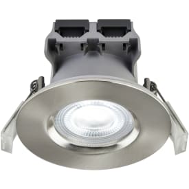 Nordlux Smart Don downlight, børstet nikkel