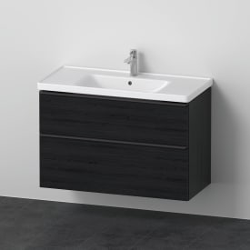 Duravit D-Neo møbelsæt 100 x 48 cm i black oak