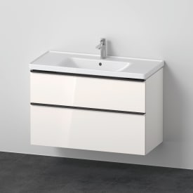 Duravit D-Neo möbelpaket, 100x48 cm, högglans vit