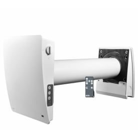 Duka One S4 Plus ventilator med varmegenvinding, Ø100 mm, hvid
