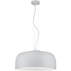 Trio Lighting Baron pendel, hvit