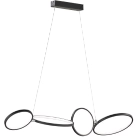 Trio Lighting Rondo langbordspendellampe, sort