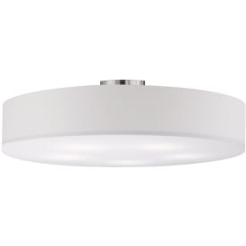 Trio Lighting Hotel loftlampe, hvid, Ø65 cm