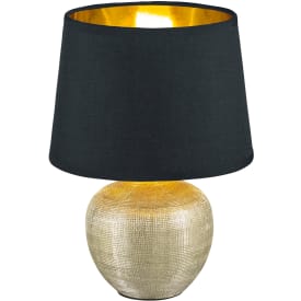 Trio Lighting Luxor bordlampe, guld, 26 cm