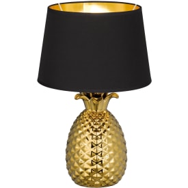 Trio Lighting Pineapple børnelampe, guld, 43 cm