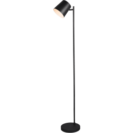 Trio Lighting Blake gulvlampe med USB, sort