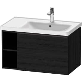 Duravit D-Neo underskåp, 78,4x45,2 cm, svart ek