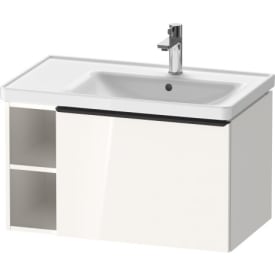 Duravit D-neo vaskeskab med hylde til venstre 78,4 x 45,2 cm i hvid højglans