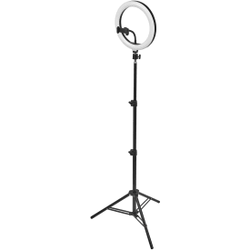 Ledvance Selfie Light Ring gulvlampe, sort