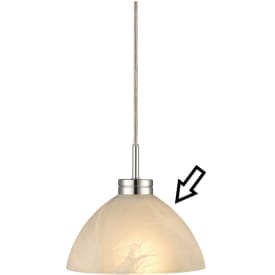 Halo Design reservglas för Arc pendellampa