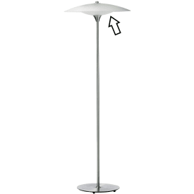Halo Design erstatningsglass til Baroni gulvlampe, nedre skjerm, Ø46 cm