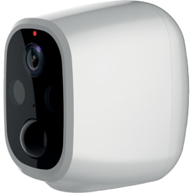 Foss Fesh Smart Home overvågningskamera, udendørs, batteri, hvid