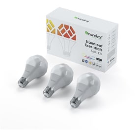 Nanoleaf Essentials E27 LED pære, 9W, 2700-6500K - 3 stk.