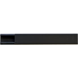 E-Line Minikanal 15x10 mm med tape 2 meter, sort
