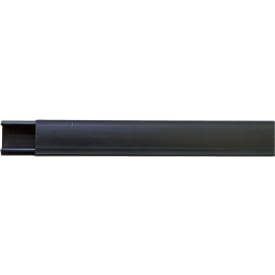 E-line minikanal m/ tape 2 meter i sort på 20x12 mm