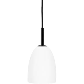 Dyberg Larsen Jazz pendellampe, sort, Ø12 cm