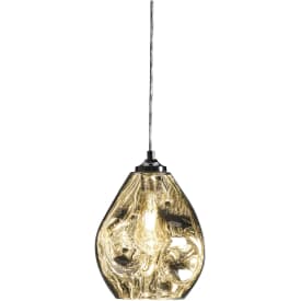 Lupia Drop pendellampa, krom