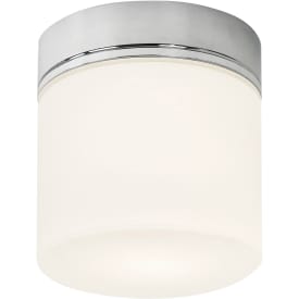 Sabina 170 taklampe, Krom/hvit Opal Glass