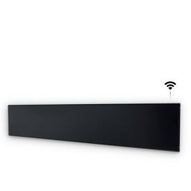 Adax Neo L panelovn med termostat og WiFi 1000W/230V, sort, 13 m²