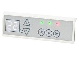 Glamox Digital termostat för TPA och TLO, 230V, vit