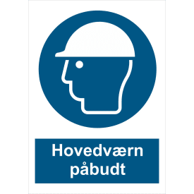 Hodebeskyttelse påkrevd