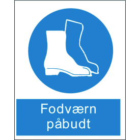 Fotbeskyttelse kreves